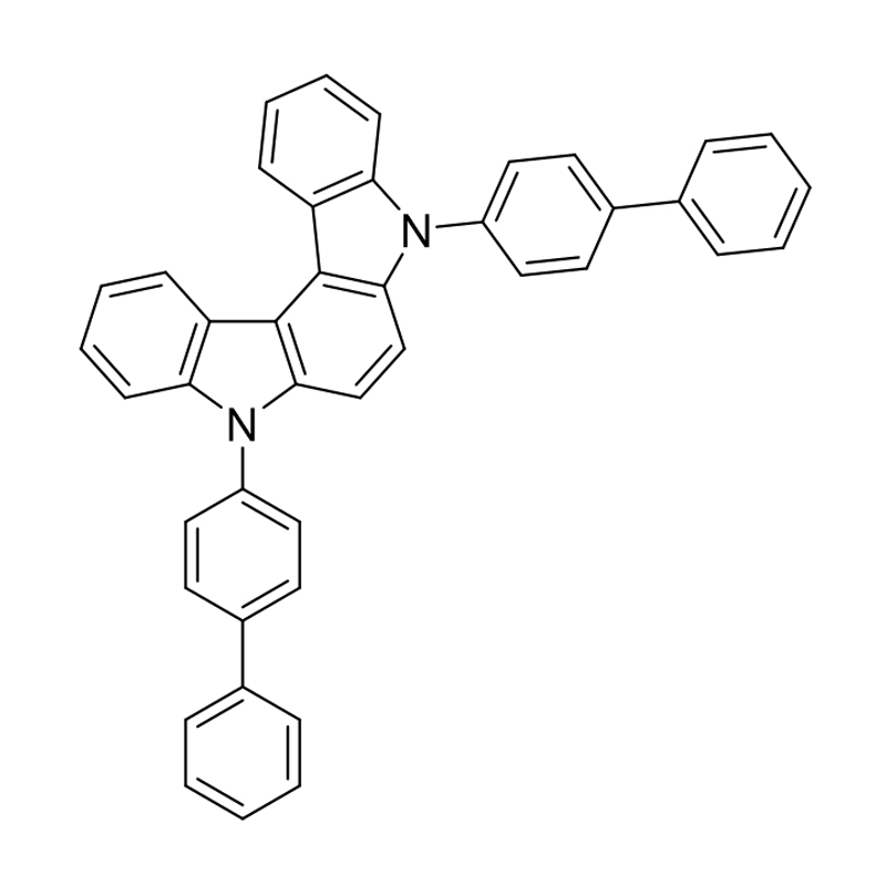 Indolo[2,3-c]karbazol, 5,8-bis([1,1'-bifenyl]-4-yl)-5,8-dihydro-