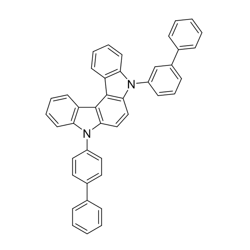 Indolo[2,3-c]karbazol, 5-[1,1'-bifenyl]-3-yl-8-[1,1'-bifenyl]-4-yl-5,8-dihydro-