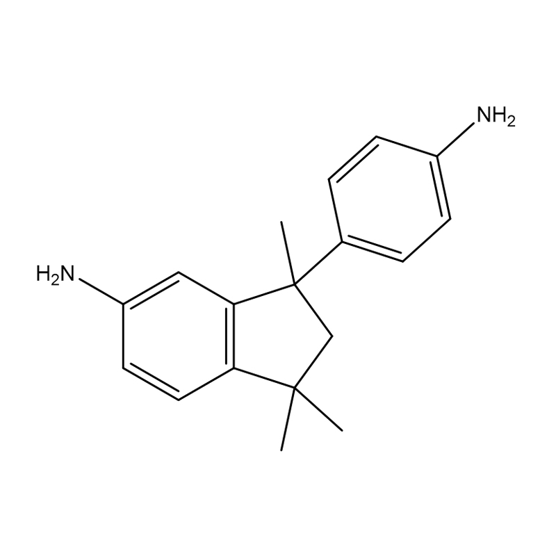 3-(4-aminofenyl)-1,1,3-trimetyl-5-indanamin