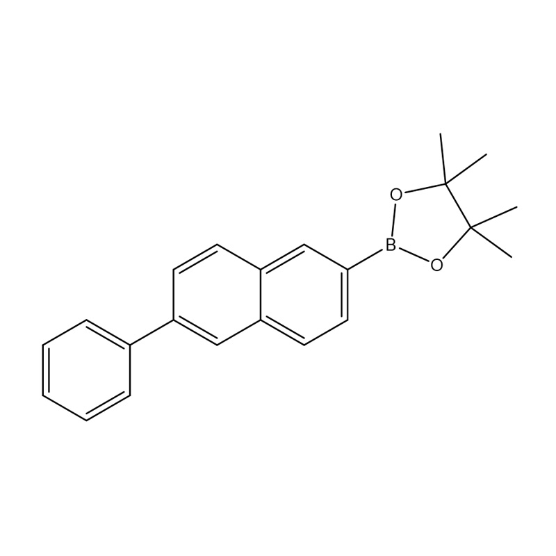 1,3,2-dioxaborolan, 4,4,5,5-tetrametyl-2-(6-fenyl-2-naftalenyl)-