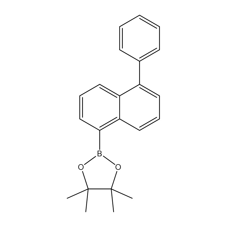 1,3,2-dioxaborolan, 4,4,5,5-tetrametyl-2-(5-fenyl-1-naftalenyl)-