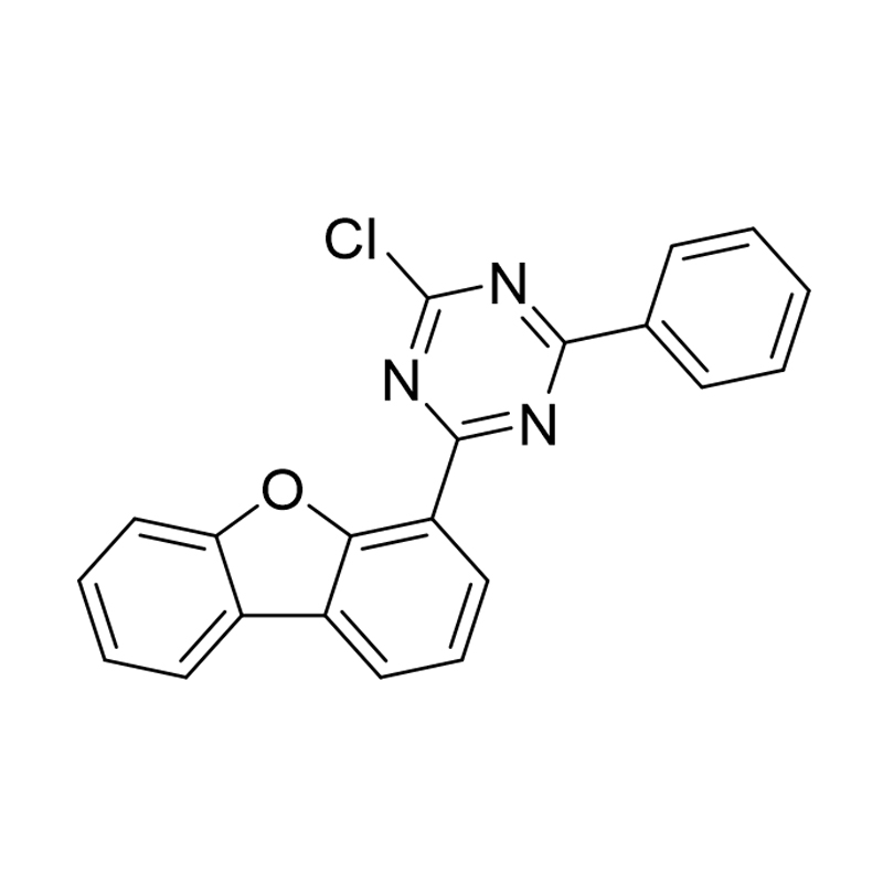 2-klor-4-dibensofuran-4-yl-6-fenyl-[1,3,5]triazin